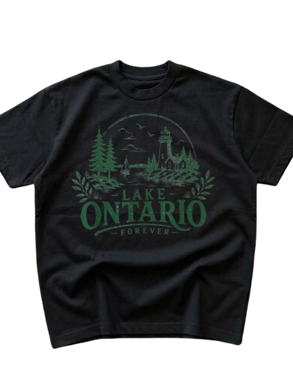 Lake Ontario Forever Graphic Tee - Gift For Her, For Him